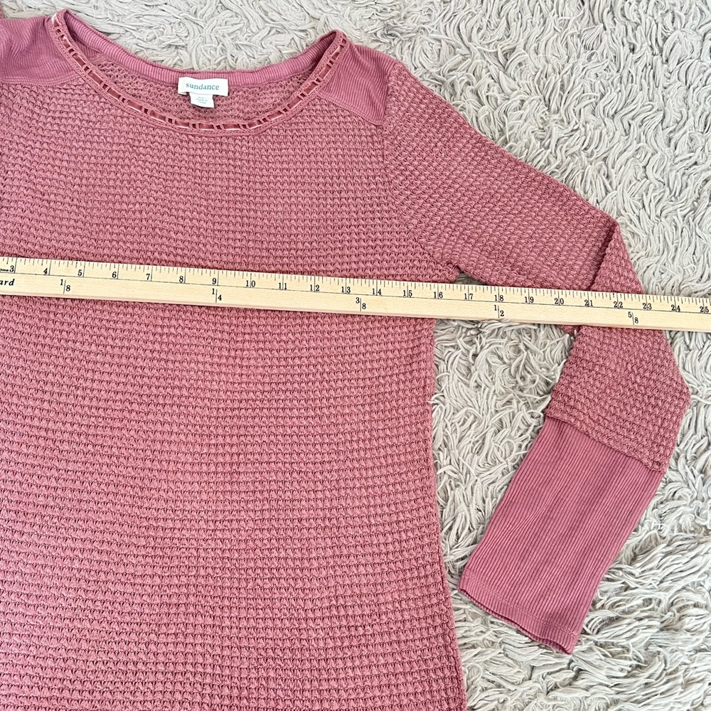 Sundance Women’s Sweater Dusty Rose / Pink Knit Size XS - Picture 7 of 11